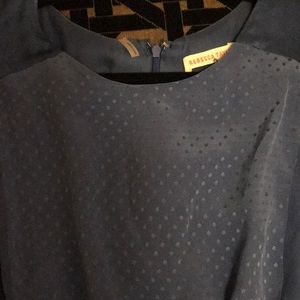 Rebecca Taylor silk polka dot dress